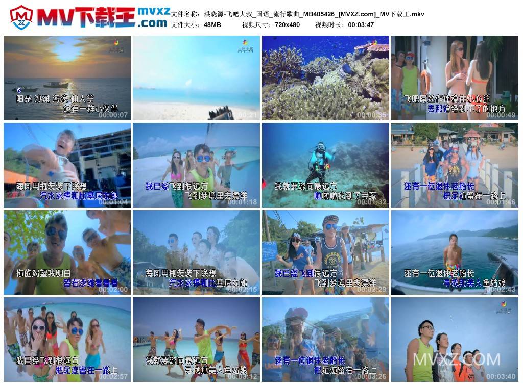 洪晓源-飞吧大叔_国语_流行歌曲_MB405426